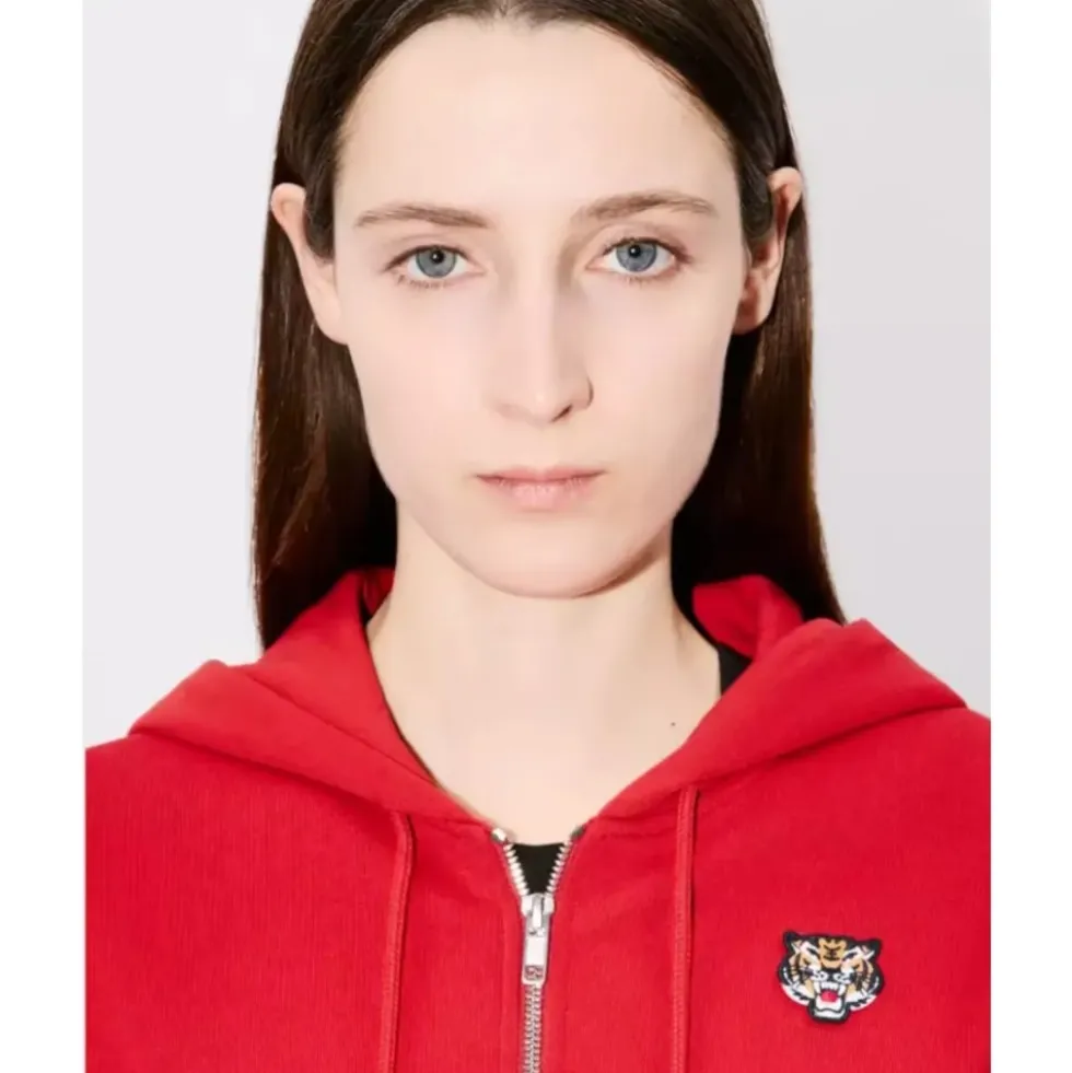 Lucky Tiger Zip-Up Sweatshirt