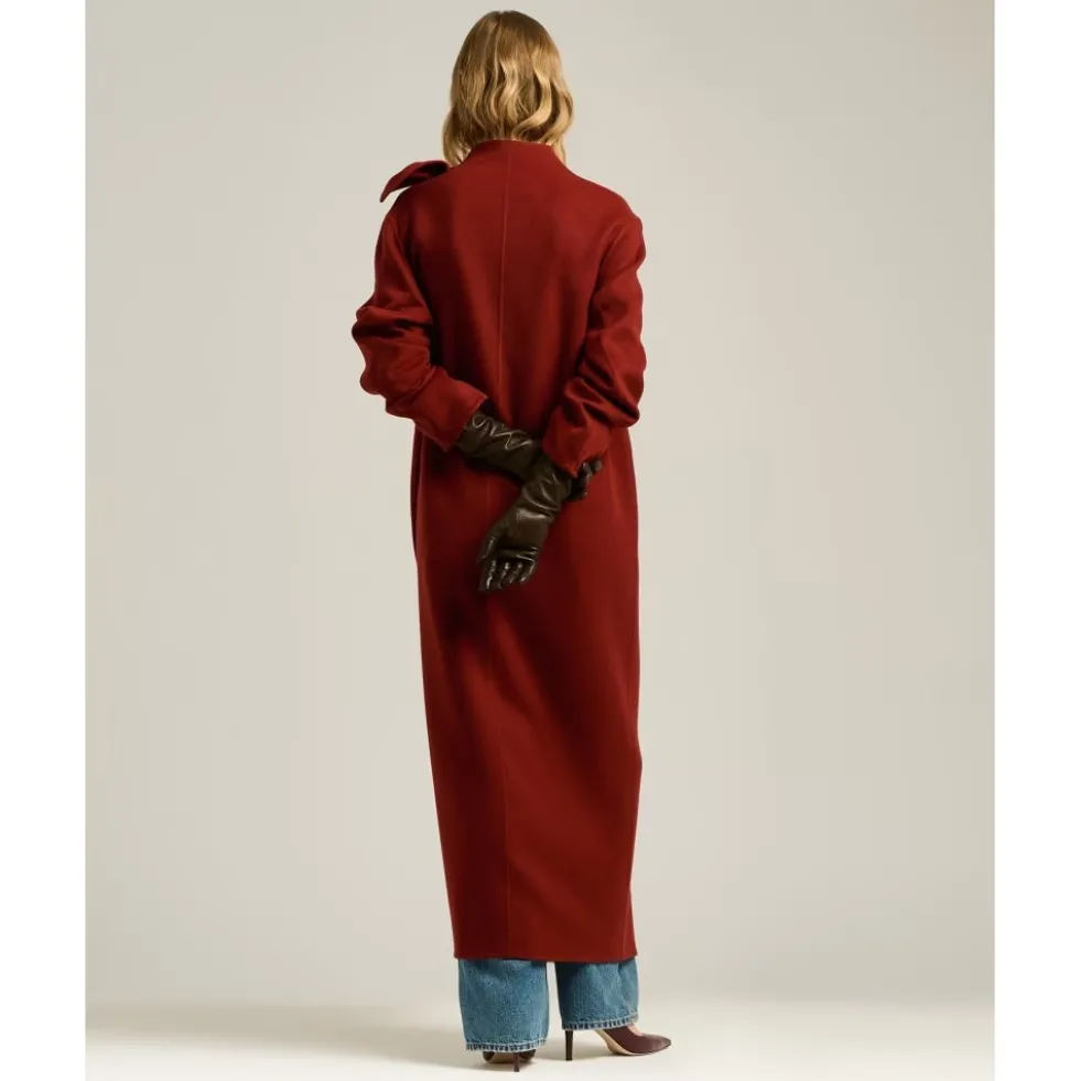 Luksus Læder Cashmere Handsker