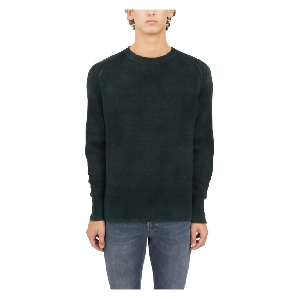 Maglia Girocollo Raglan in Lana