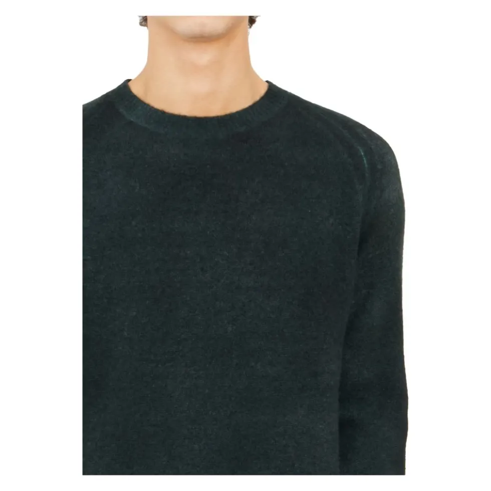 Maglia Girocollo Raglan in Lana