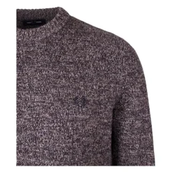 Maglione in filato ritorto mél