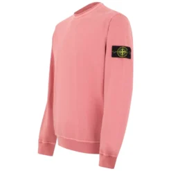 Malfilé Fleece 'Old' Effect Crewneck Sweatshirt