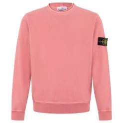 Malfilé Fleece 'Old' Effect Crewneck Sweatshirt