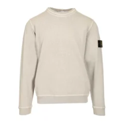 Malfilé Fleece 'Old' Effect Crewneck Sweatshirt