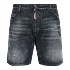 Marine Denim Shorts