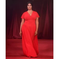 Maxi V-Neck Kjole