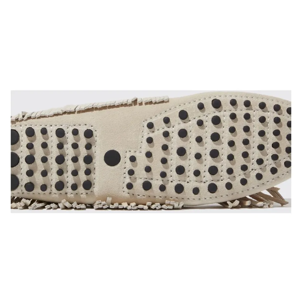 Maya Fringed Penny Driving Loafers