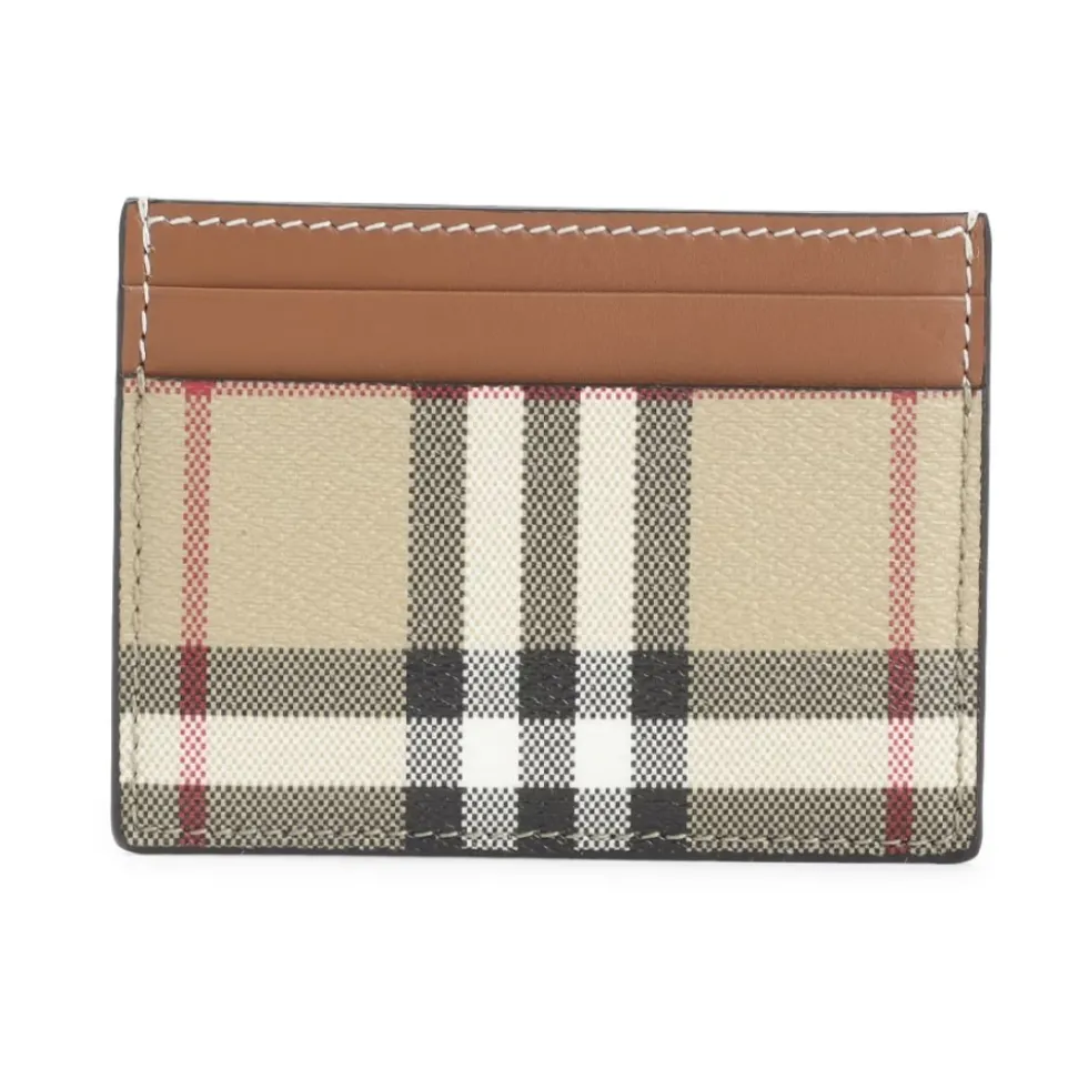 Medium Check Bifold Wallet