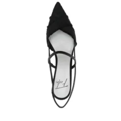 Mesh Slingback Pumps