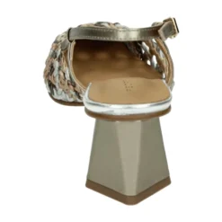 Metallic Sling-back med G Bredde