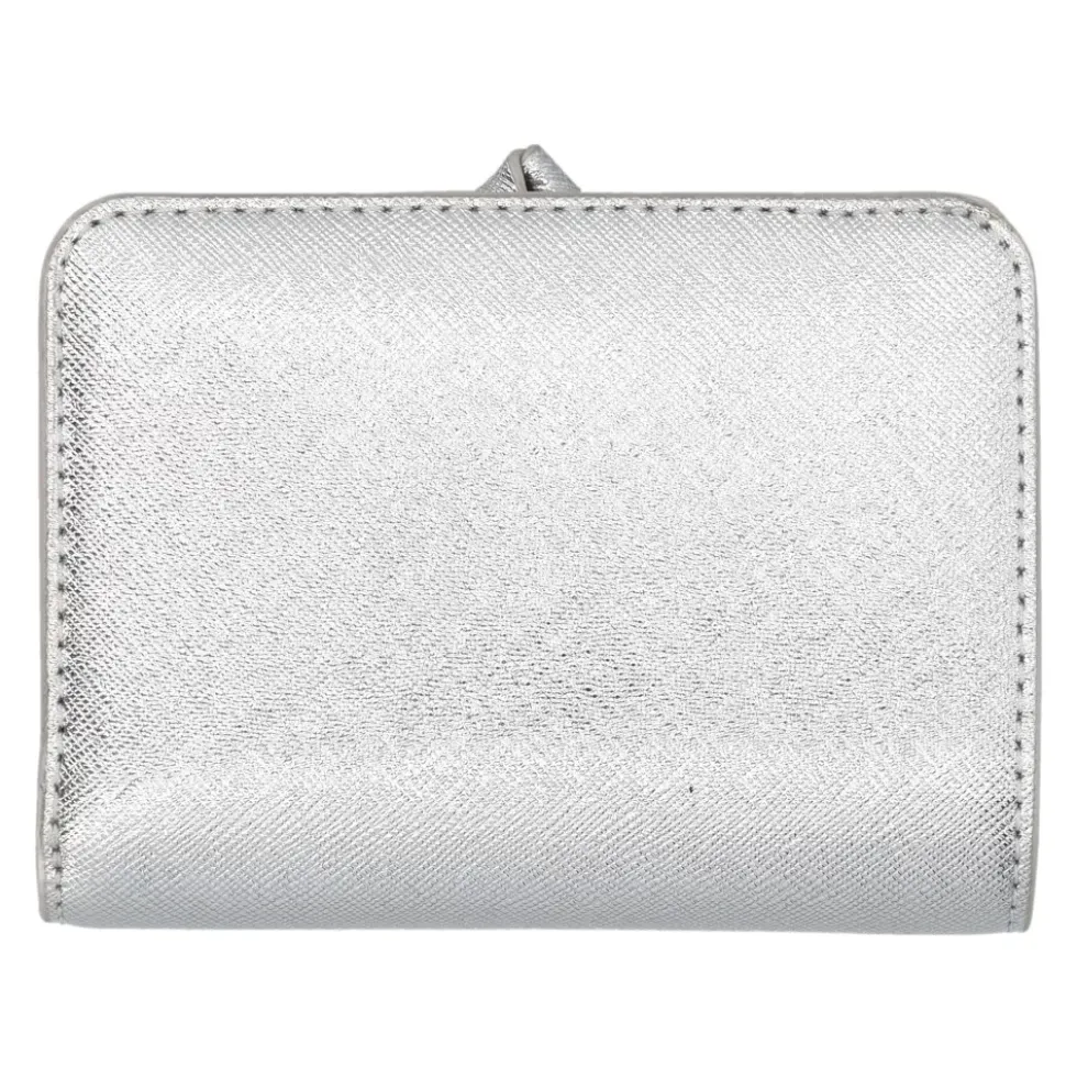 Metallic Utility Snapshot Mini Compact Wallet