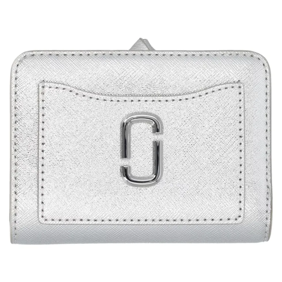 Metallic Utility Snapshot Mini Compact Wallet