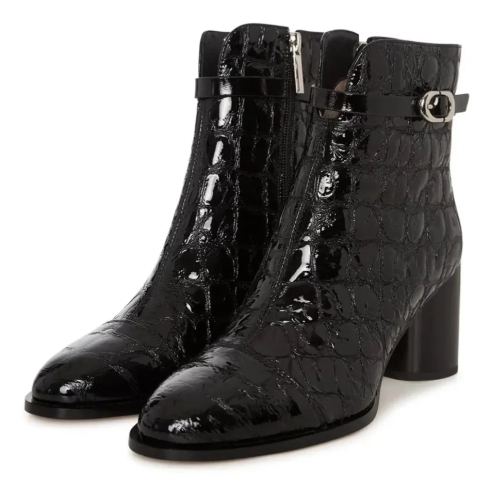 Midnight Croc Block Støvler