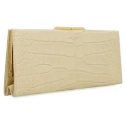 Midnight Leather Clutch