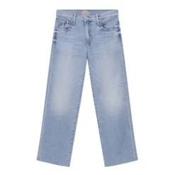 Mid Rise Rambler Zip Ankle Fray