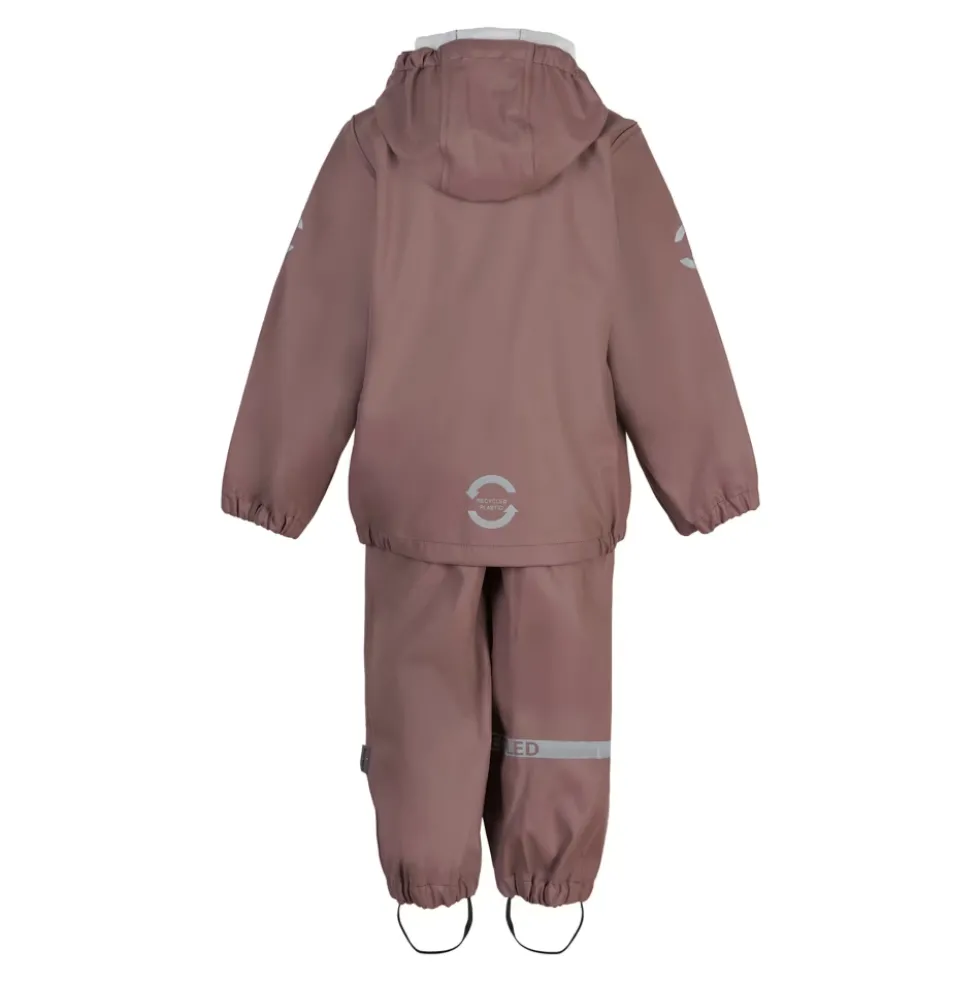 Mikk-Line - PU Rain Set W. Susp. , 33145NOOS - Burlwood