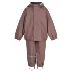 Mikk-Line - PU Rain Set W. Susp. , 33145NOOS - Burlwood