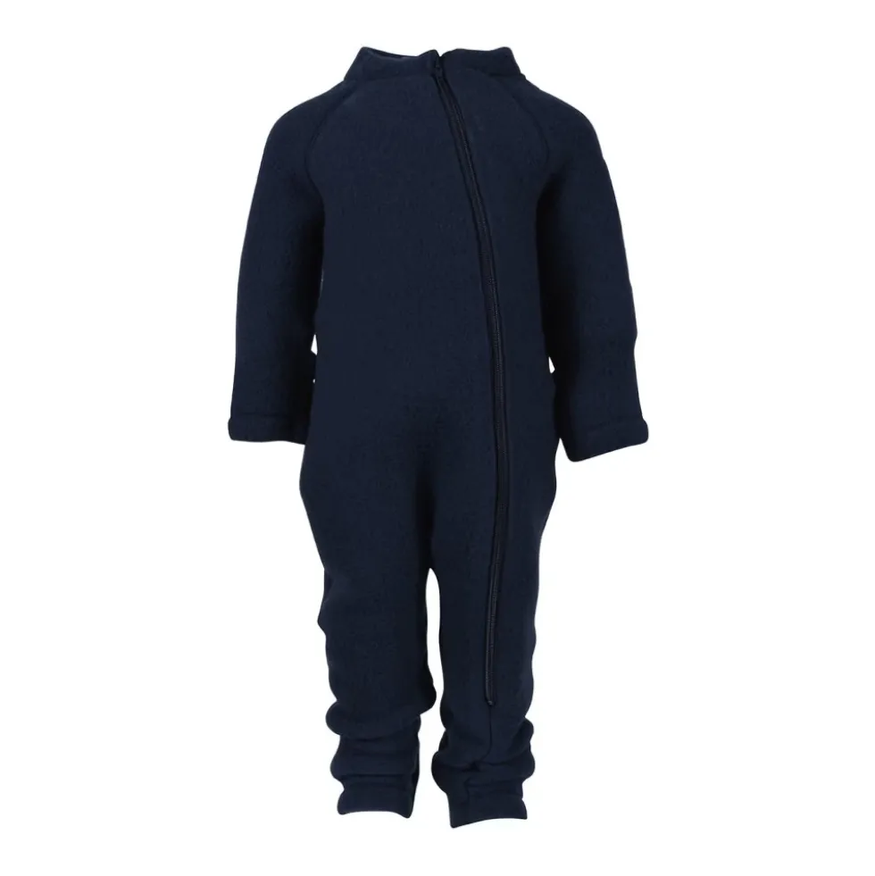 Mikk -line - Wool Baby Suit, OOS50005 - Blåthts
