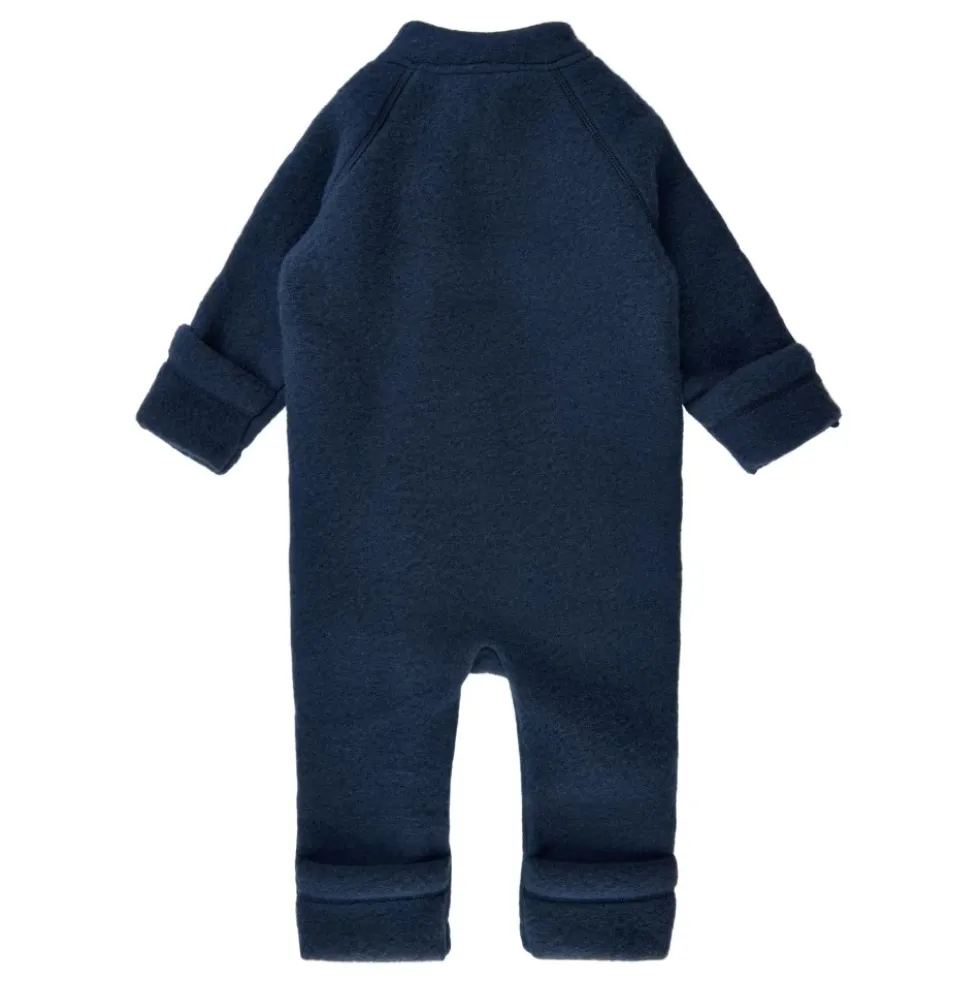 Mikk -line - Wool Baby Suit, OOS50005 - Blåthts