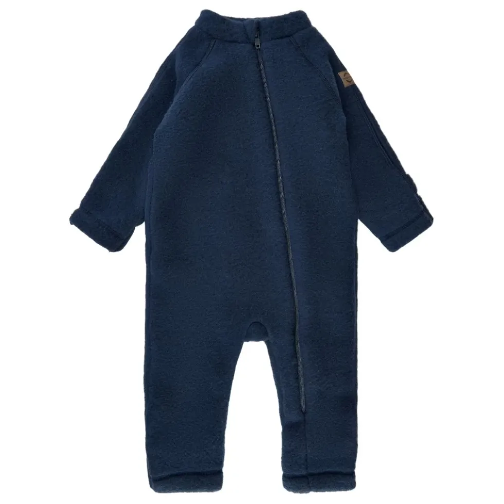 Mikk -line - Wool Baby Suit, OOS50005 - Blåthts