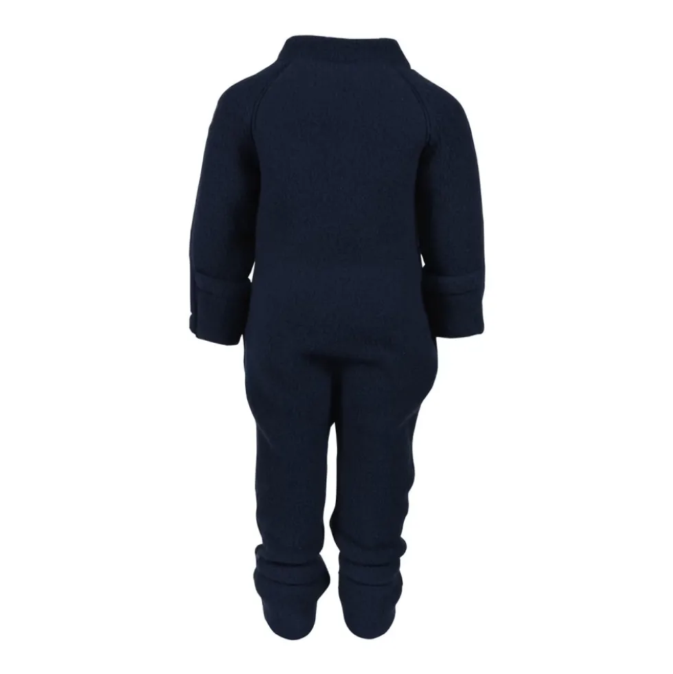 Mikk -line - Wool Baby Suit, OOS50005 - Blåthts