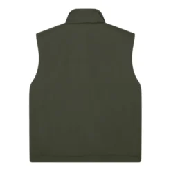 Militærgrøn Kompass Badge Gilet