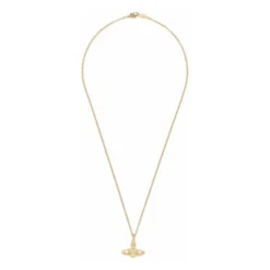 Mini Bas Relief Orb Necklace