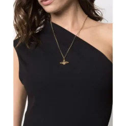 Mini Bas Relief Orb Necklace
