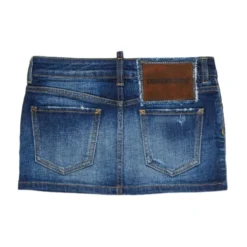Minigonna denim