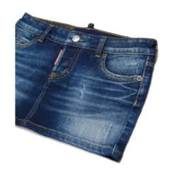 Minigonna denim