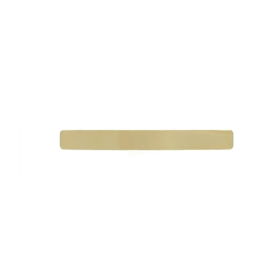 Minimalistisk Guld Hårklip