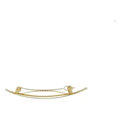 Minimalistisk Guld Hårklip
