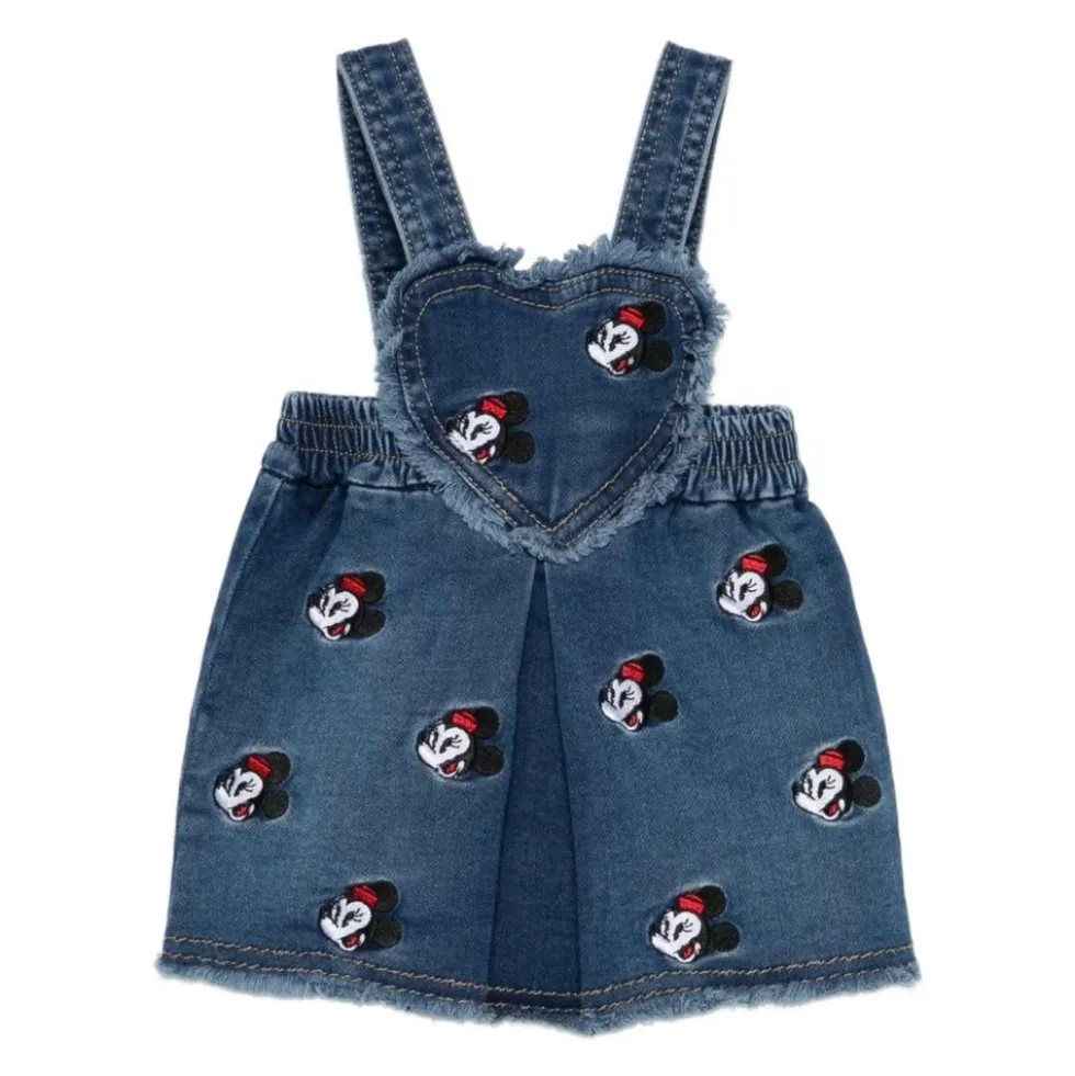 Minnie Mouse Denim Overalls