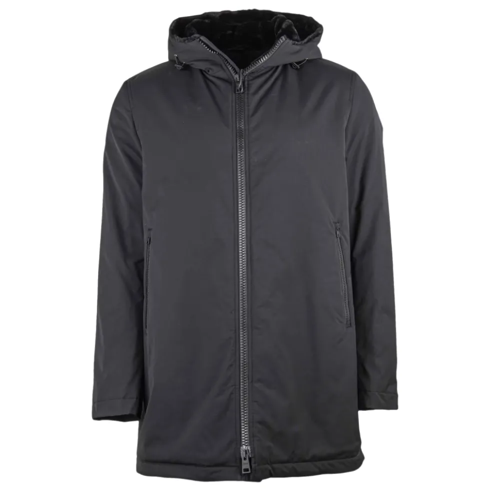 Modern Grå Parka