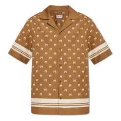Monogrammeret bomuldshirt