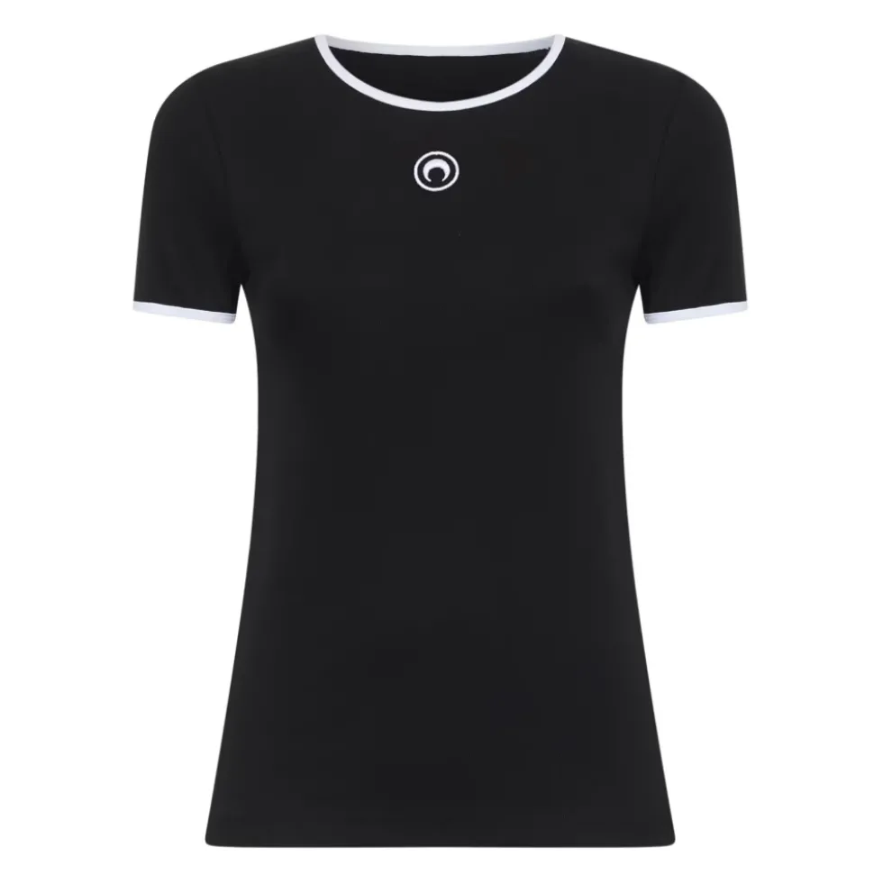 Moon Logo Bicolor Jersey SS T-Shirt