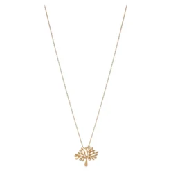 M Tree Necklace