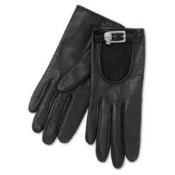 Nappa Mid-Gloves Crystal Skull
