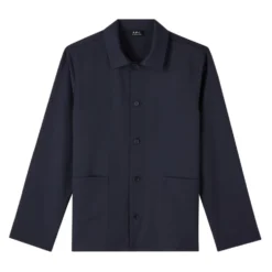 Navy Blue Kerlouan Uldjakke