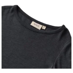 Navy Uld T-shirt LS Alfie