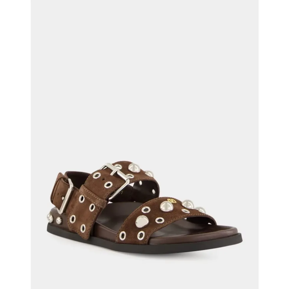 Nellcôte Flade Sandaler i Ruskind