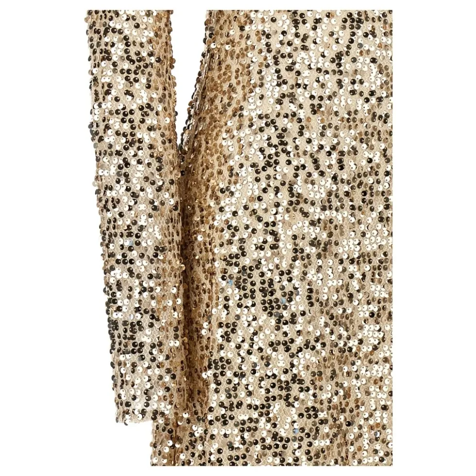 Net Sequins Midi Kjole