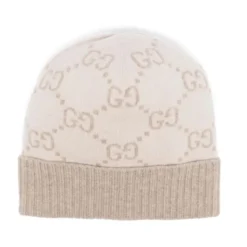 Nuancie G Monogram Cashmere Beanie