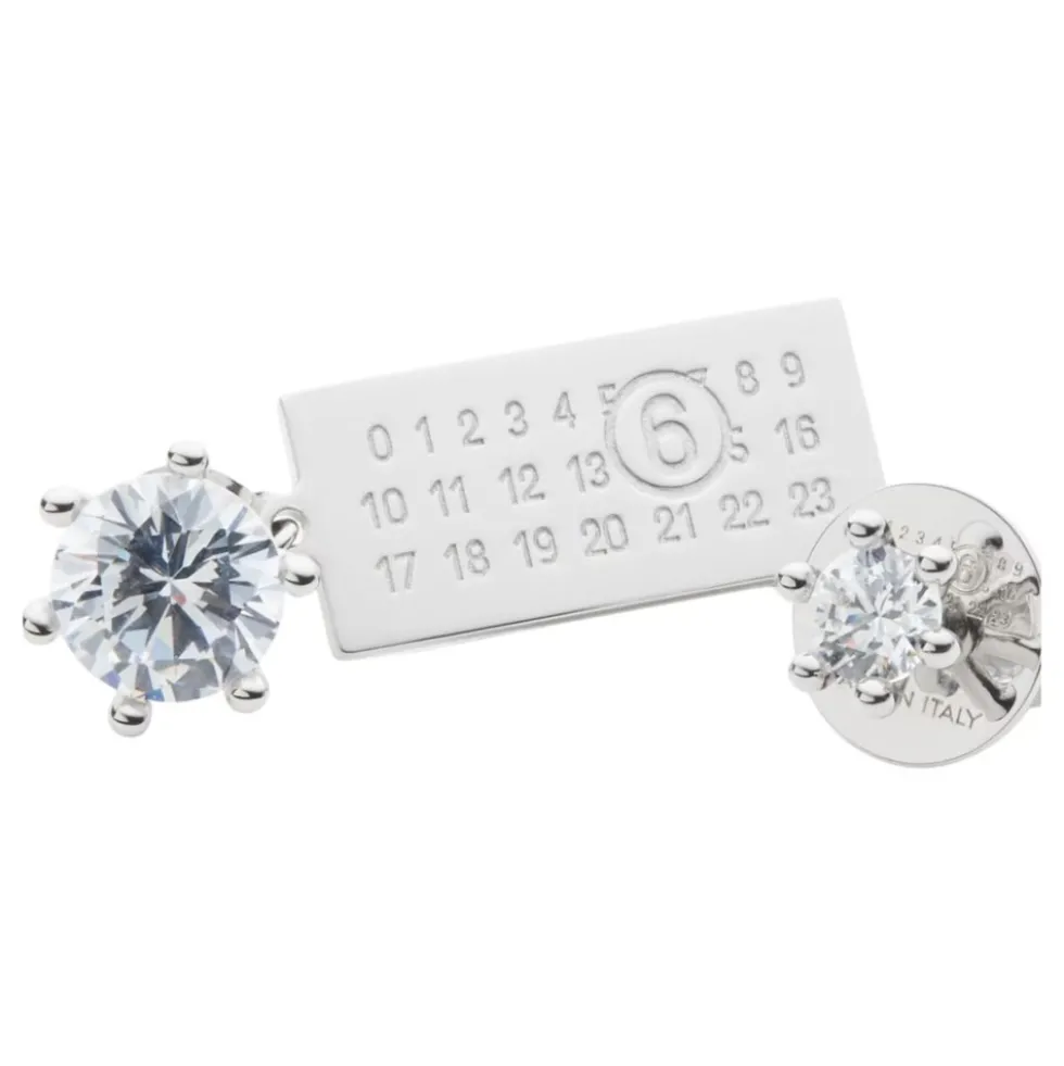 Numeric Charm Earrings