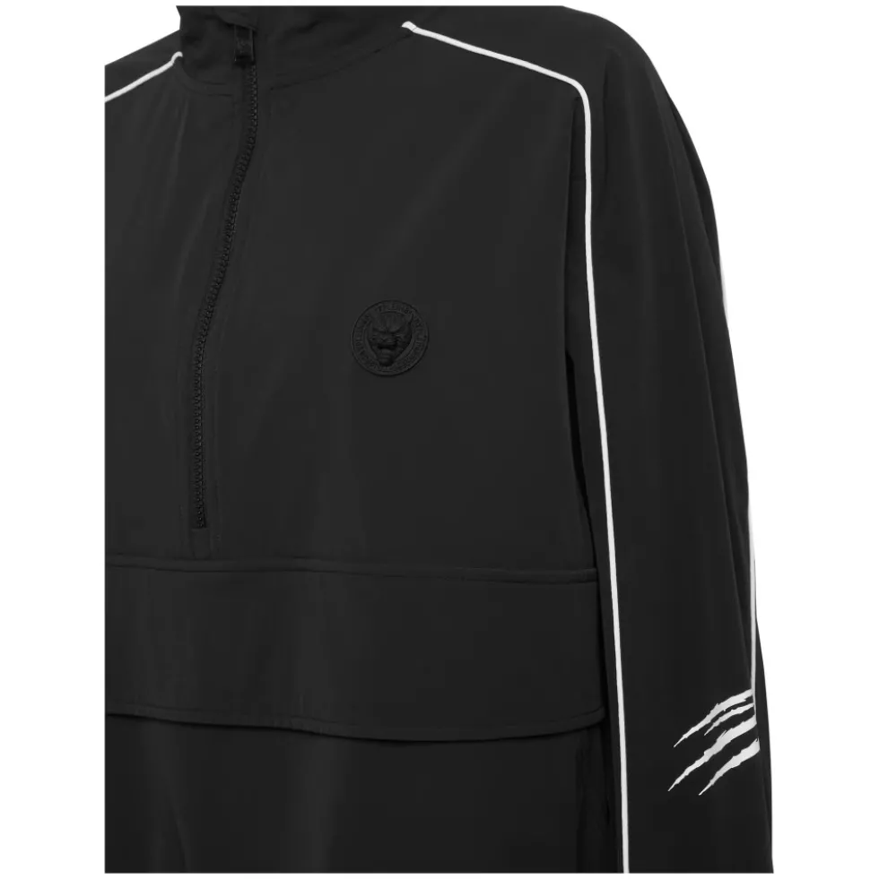 Nylon Piping Anorak Scratch