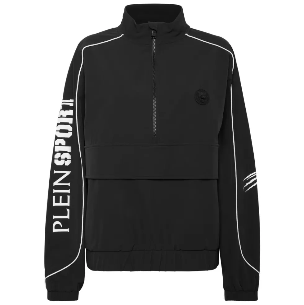 Nylon Piping Anorak Scratch