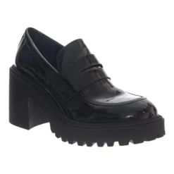 Obsidian Højtaljede Loafers