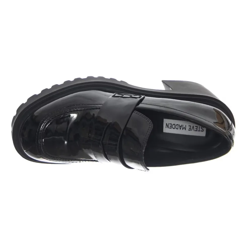 Obsidian Højtaljede Loafers