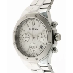 Octagon Chronograph Stål Ur