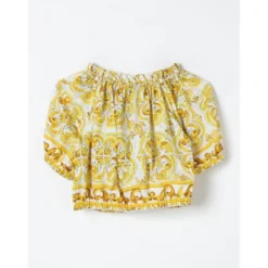 Off-Shoulder Børnetop